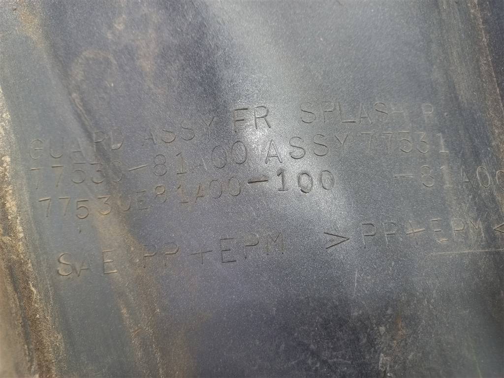 накладка крыла переднего SUZUKI JIMNY 1.3 MT (85 л.с.)Jimny  III рестайлинг (2005—2012) Внедорожник 7753081A00, 4770 рублей, Москва