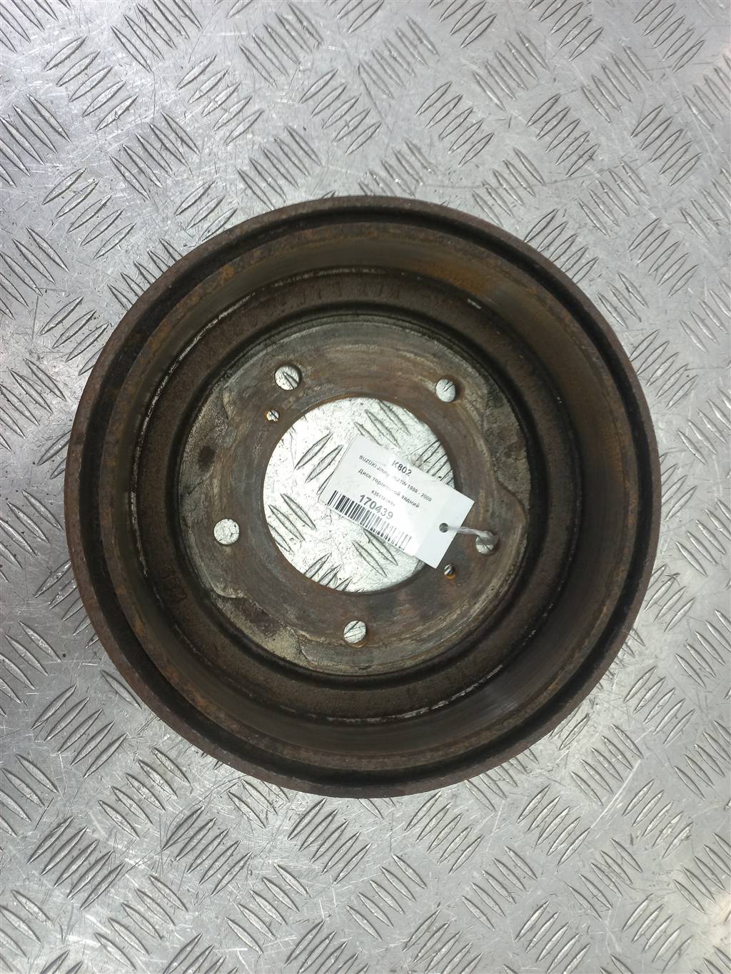 диск тормозной SUZUKI JIMNY 1.3 MT (85 л.с.)Jimny  III рестайлинг (2005—2012) Внедорожник 4351181A02, 1320 рублей, Москва