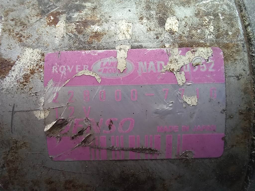 стартер LAND ROVER FREELANDER  NAD100952L, 2700 рублей, Москва