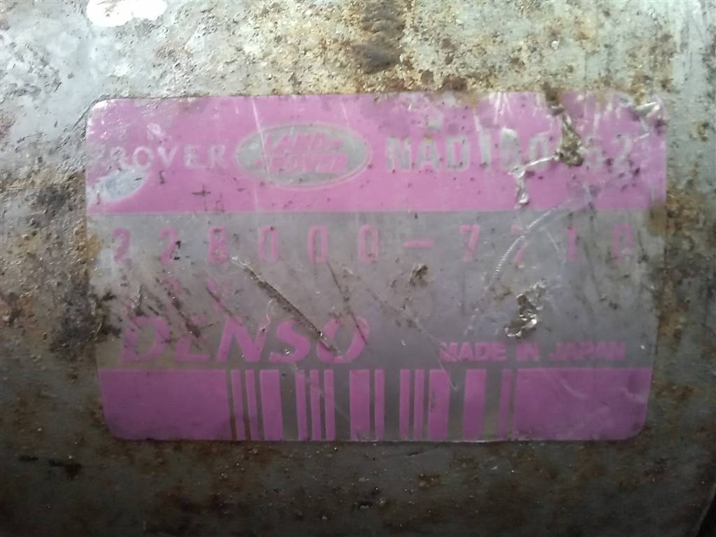 стартер LAND ROVER FREELANDER  NAD100952L, 2700 рублей, Москва