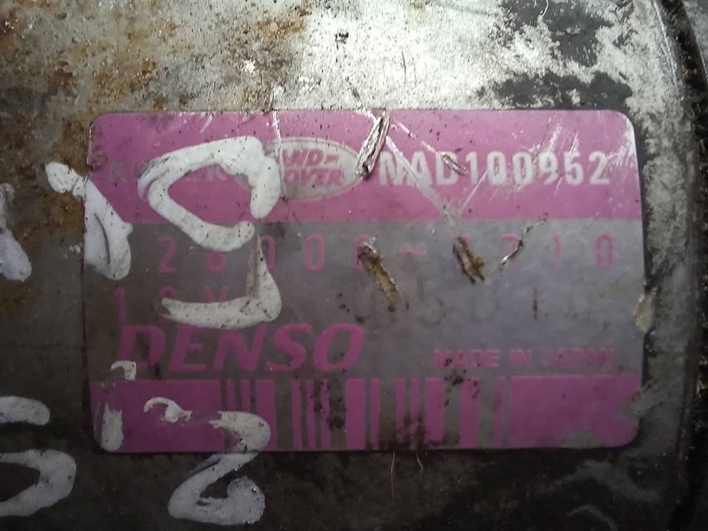 стартер LAND ROVER FREELANDER  NAD100952L, 2700 рублей, Москва