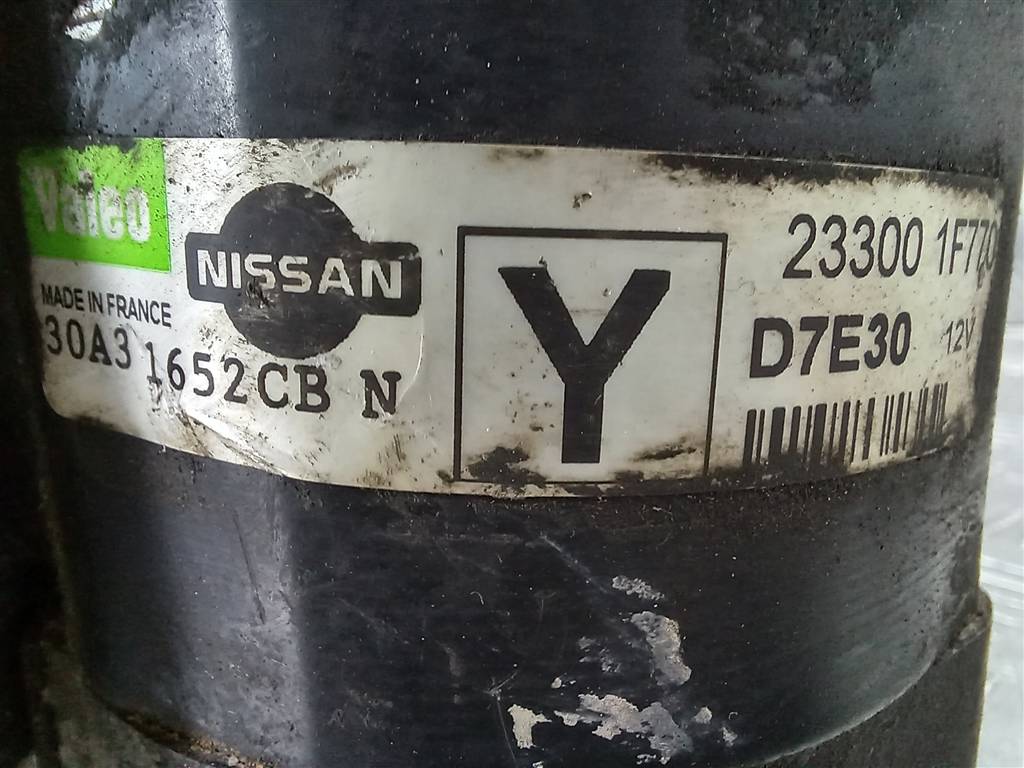 стартер NISSAN MICRA  233001F770, 6150 рублей, Москва