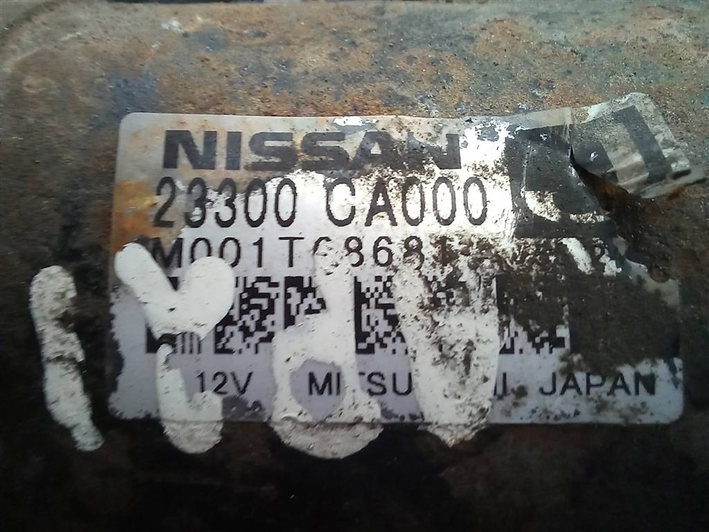 стартер NISSAN MURANO  23300CA000, 3510 рублей, Москва