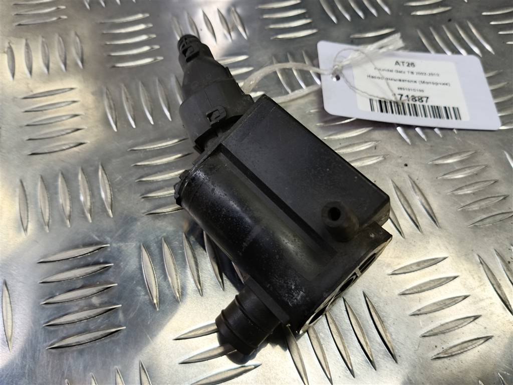 насос омывателя (моторчик) Hyundai GETZ 1.6 MT (105 л.с.)Getz  I рестайлинг (2005—2011) Хетчбэк 98510-1C100, 1440 рублей, Москва