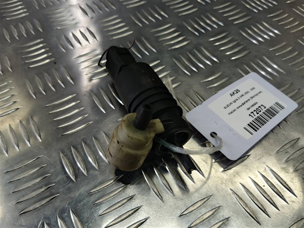 насос омывателя (моторчик) SUZUKI IGNIS 1.5 MT (99 л.с.)Ignis  II (2003—2008) Хетчбэк 3841086G00, 980 рублей, Москва