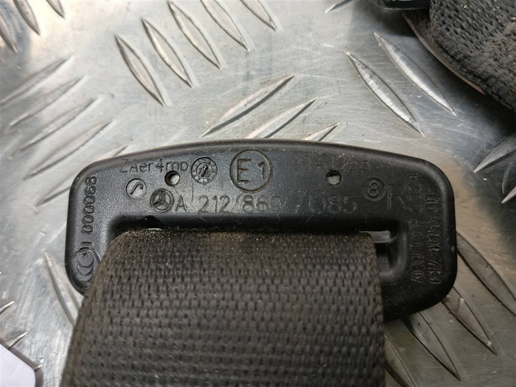 ремень безопасности MERCEDES-BENZ E-класс E 220d 2.1 5G-Tronic (170 л.с.)E-класс  W212/S212/C207/A207 (2009—2013) Седан A2128605085, 2130 рублей, Москва