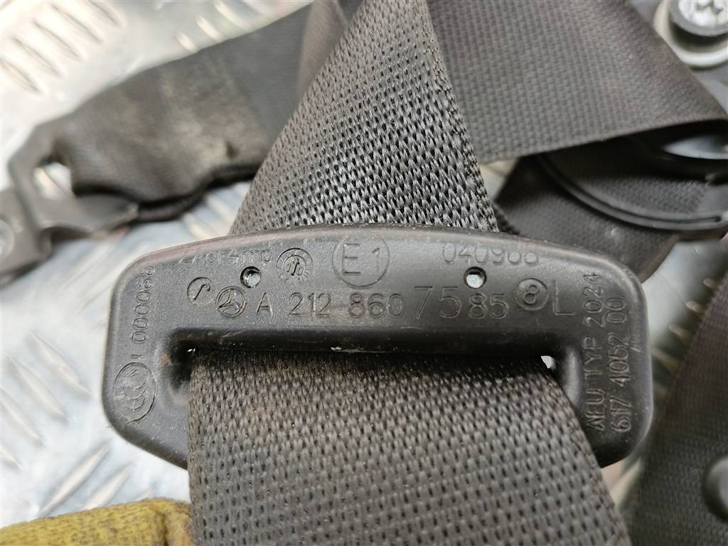 ремень безопасности MERCEDES-BENZ E-класс E 220d 2.1 5G-Tronic (170 л.с.)E-класс  W212/S212/C207/A207 (2009—2013) Седан A2128604985, 2470 рублей, Москва