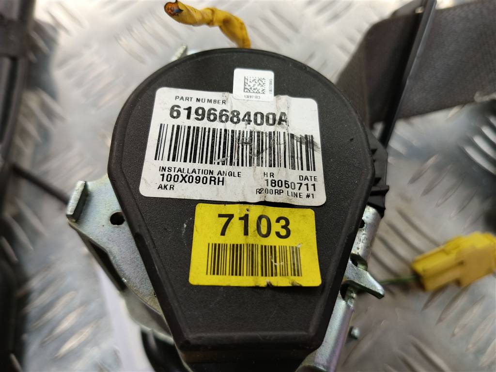 ремень безопасности CHEVROLET  ORLANDO 1.8 AT (141 л.с.)Orlando  I (2010—2018) Минивэн 13297103, 3279 рублей, Москва