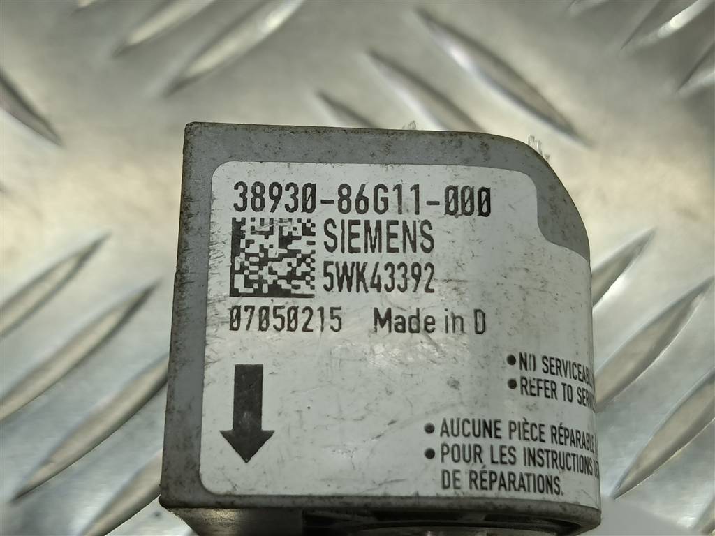 датчик удара (air bag) SUZUKI IGNIS 1.5 MT (99 л.с.)Ignis  II (2003—2008) Хетчбэк 3893086G10, 630 рублей, Москва