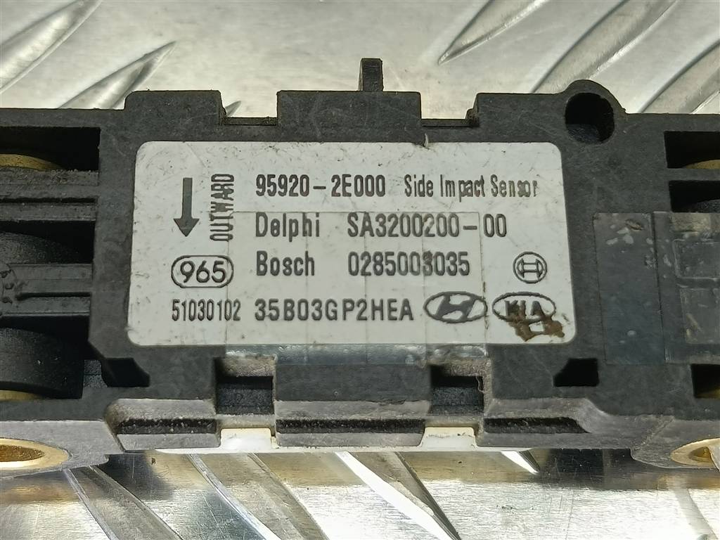 датчик удара (air bag) Hyundai TUCSON 2.0 MT (140 л.с.)Tucson  I (2004—2011) Внедорожник 959202E000, 520 рублей, Москва