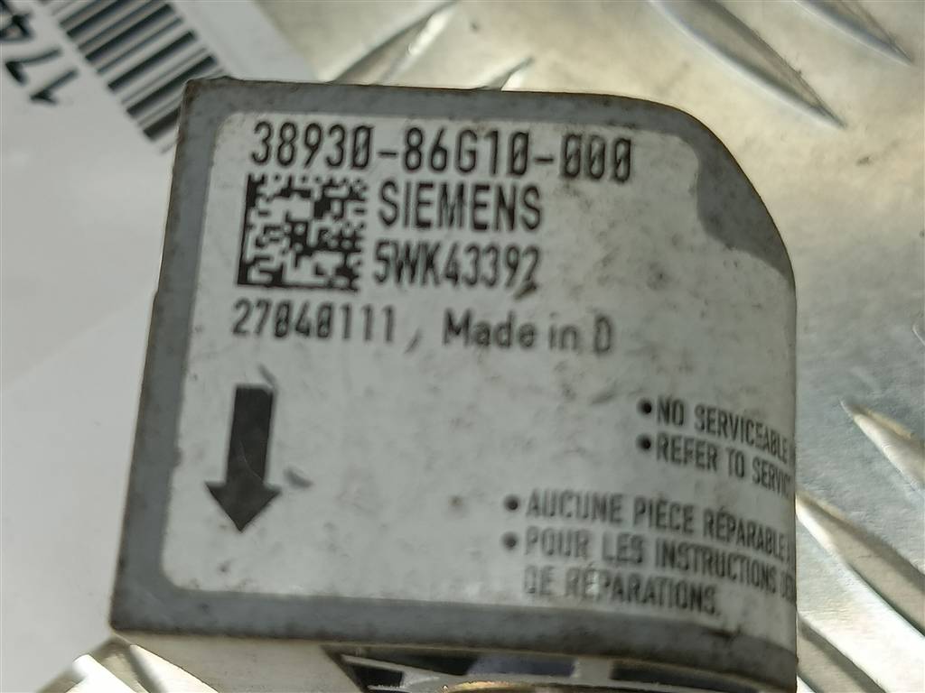 датчик удара (air bag) SUZUKI IGNIS 1.5 MT (99 л.с.)Ignis  II (2003—2008) Хетчбэк 3893086G10, 630 рублей, Москва