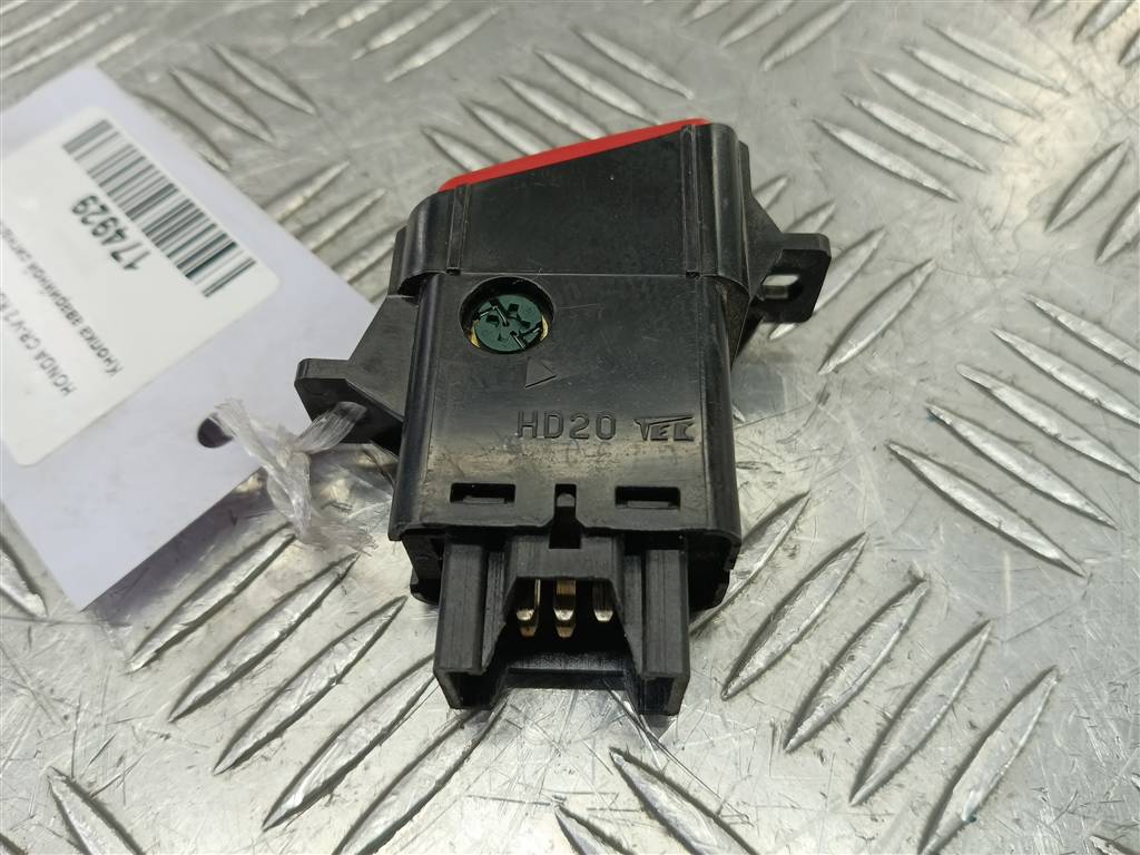 кнопка аварийной сигнализации HONDA CR-V 2.0 AT (150 л.с.)CR-V  II (2001—2004) Внедорожник 35510S9A003, 630 рублей, Москва