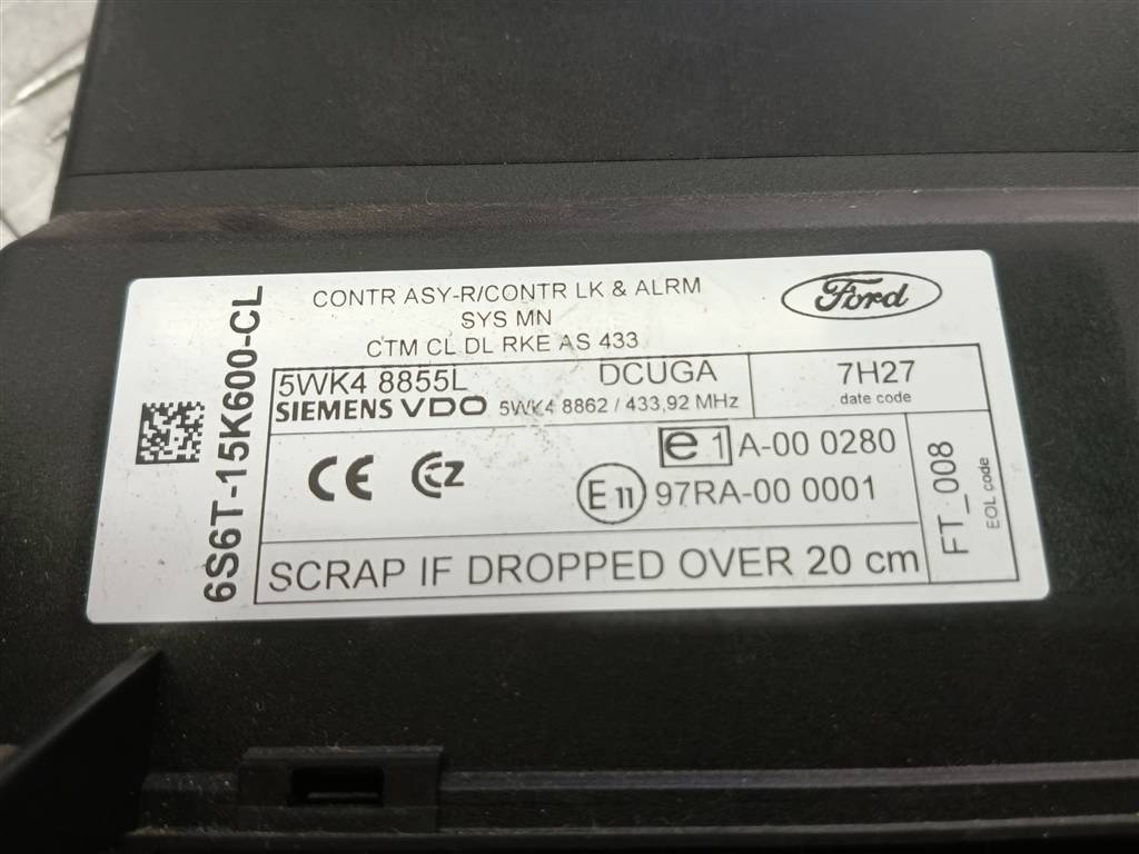 блок комфорта FORD Fusion 1.4 AMT (80 л.с.)Fusion  I рестайлинг (2005—2012) Хетчбэк 1679047, 1210 рублей, Москва