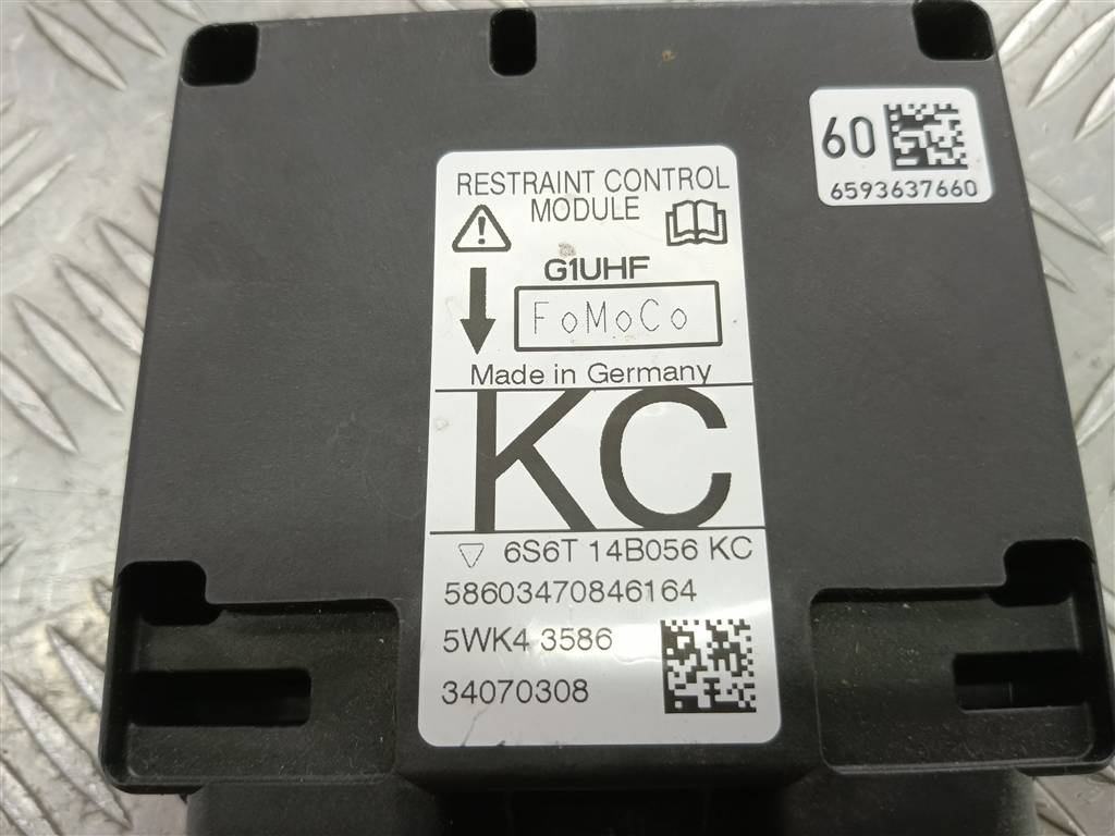 блок управления srs (air bag) FORD Fusion 1.4 AMT (80 л.с.)Fusion  I рестайлинг (2005—2012) Хетчбэк 1438907, 980 рублей, Москва