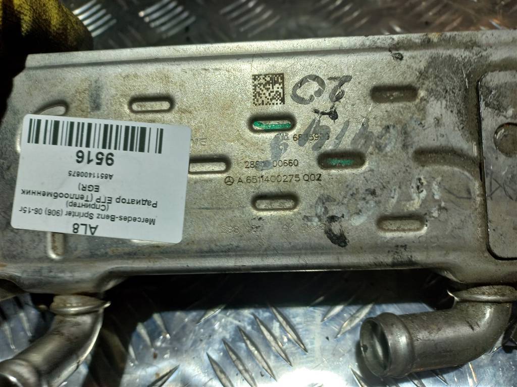 радиатор егр MERCEDES-BENZ Sprinter  A6511400675, 1210 рублей, Москва