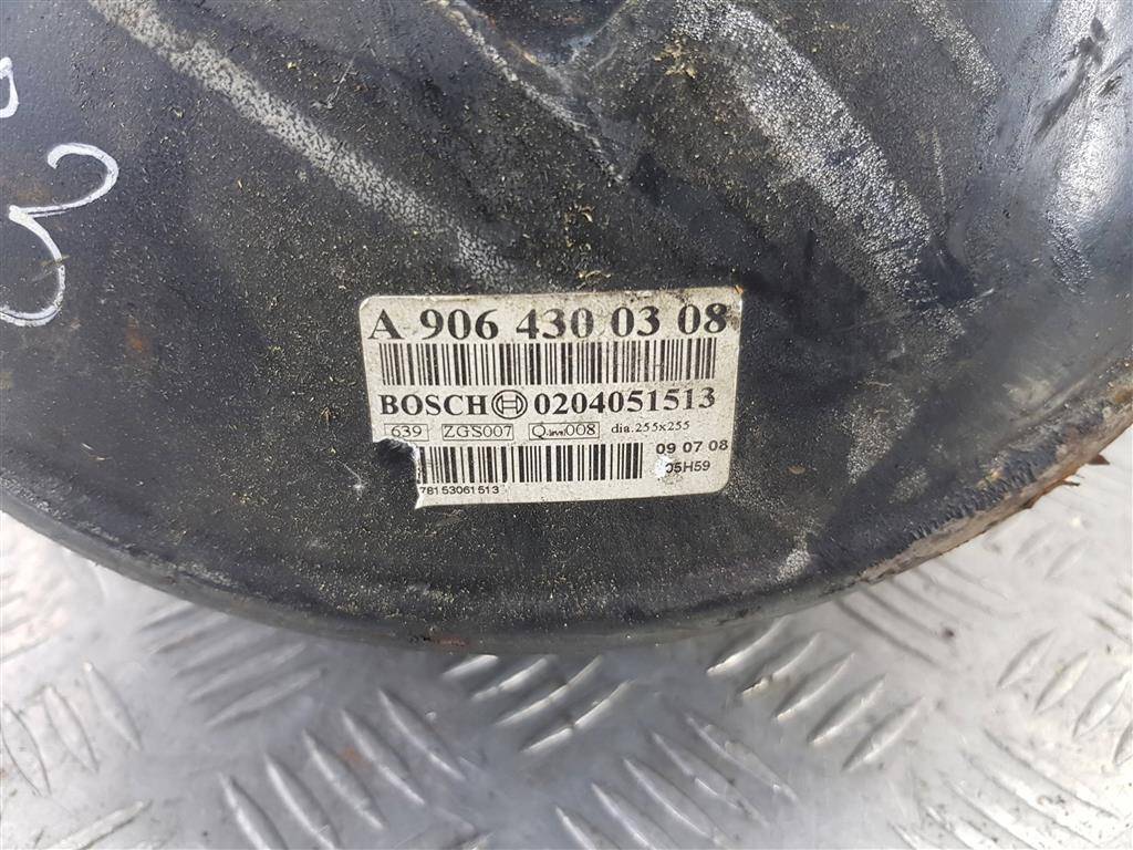 усилитель тормозов (вакумник) MERCEDES-BENZ Sprinter  A0004311927, 4079 рублей, Москва