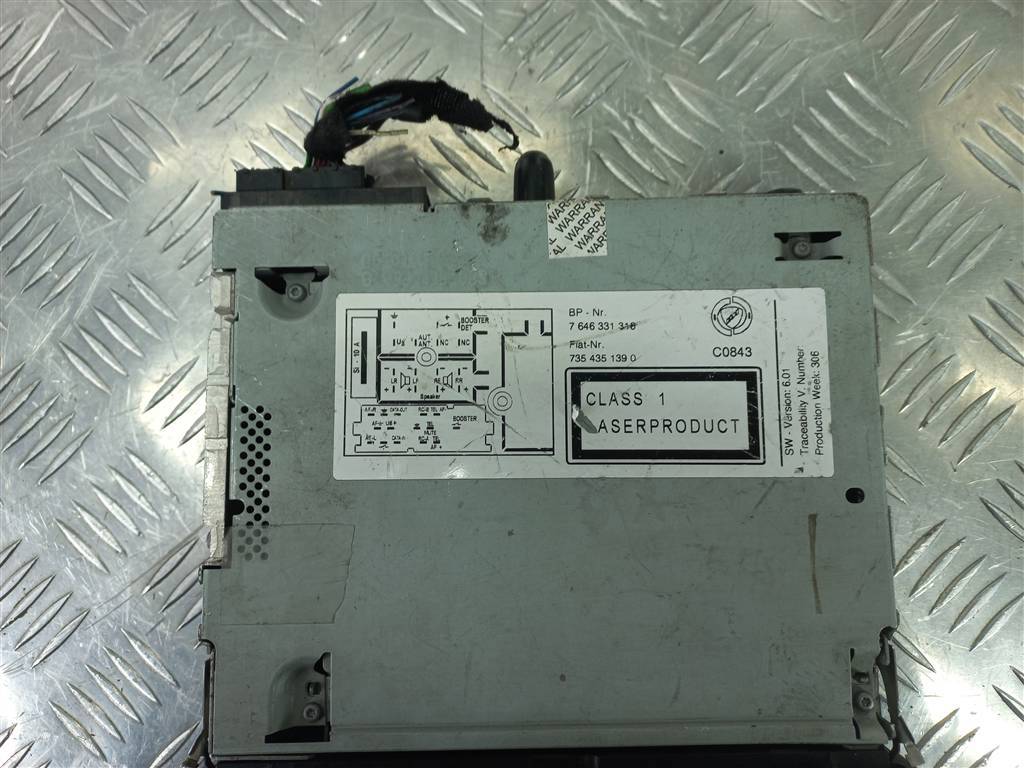 магнитола Fiat Doblo  7646331316, 1550 рублей, Москва