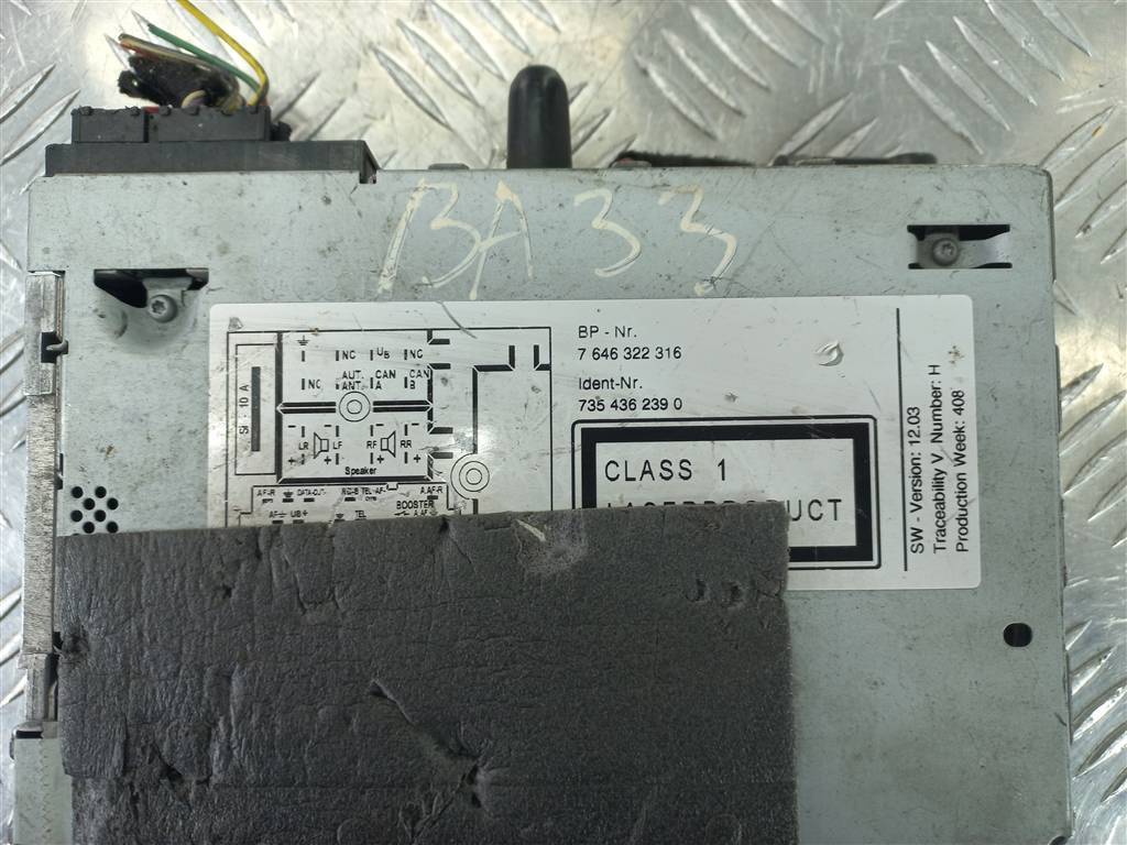 магнитола Citroen Jumper  7646322316, 1320 рублей, Москва