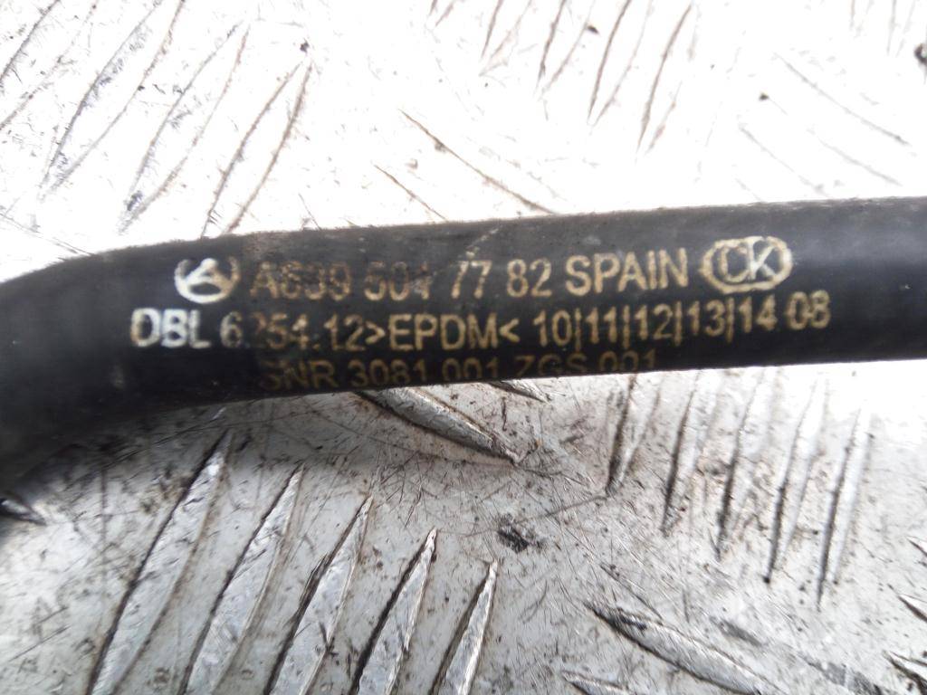 патрубок системы охлаждения (резиновый) MERCEDES-BENZ Vito  A6395017782, 1900 рублей, Москва