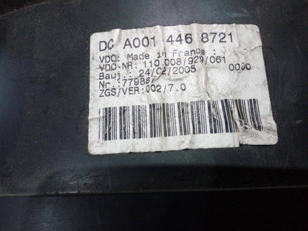 панель приборов MERCEDES-BENZ Sprinter  A0014468721, 2470 рублей, Москва