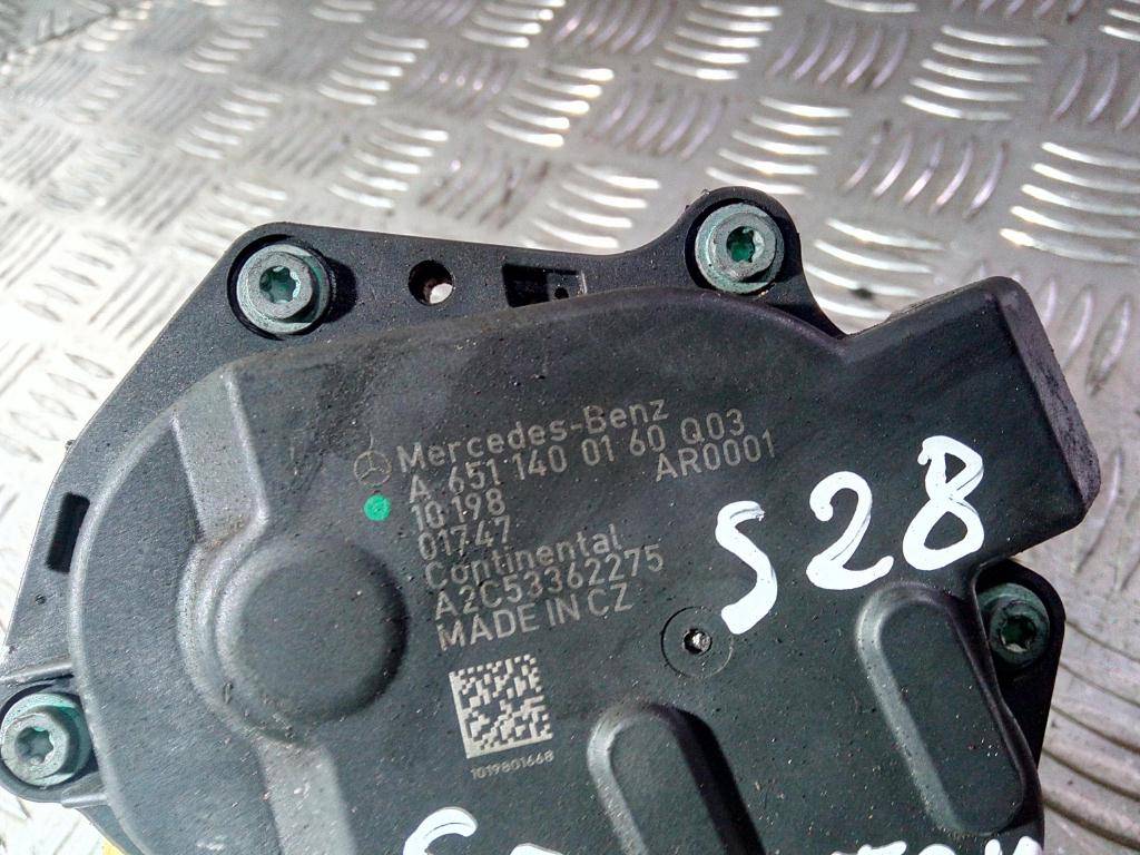 клапан егр (eg) MERCEDES-BENZ Sprinter  A6511400860, 1320 рублей, Москва