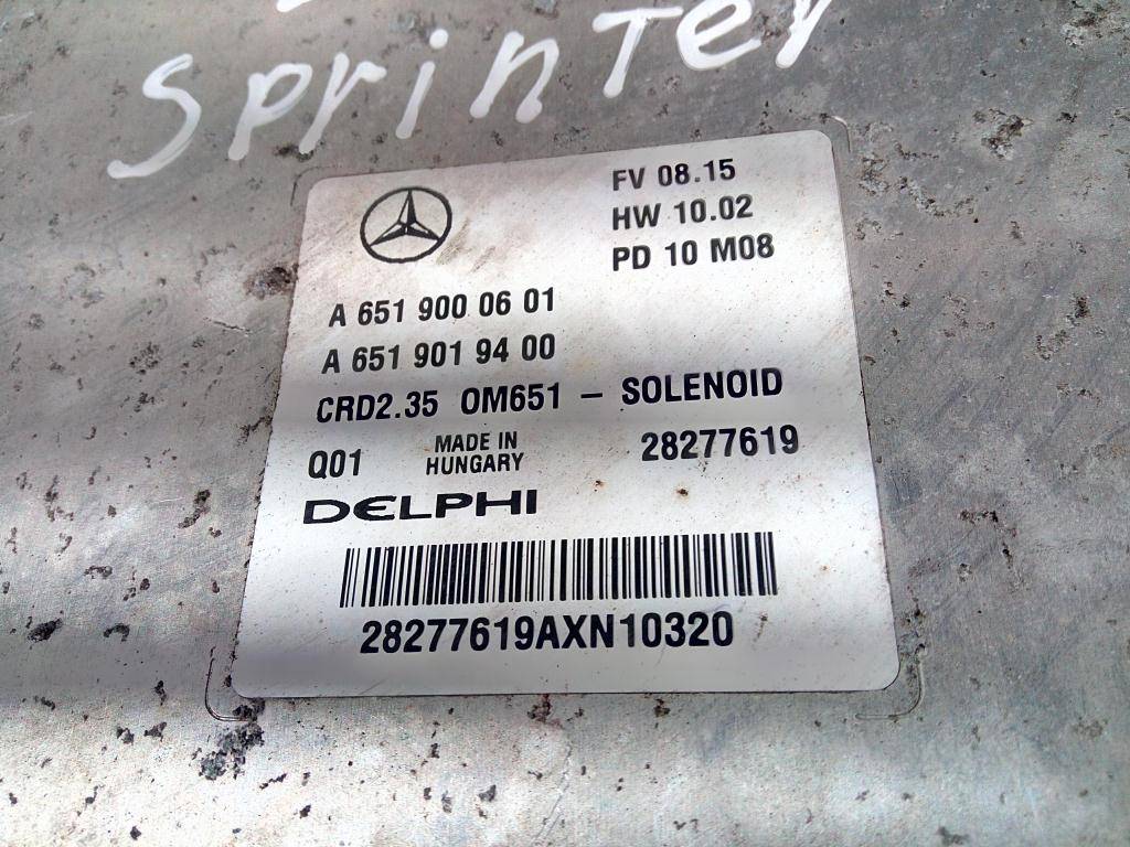 блок управления двигателем MERCEDES-BENZ Sprinter  A6511501779, 6040 рублей, Москва