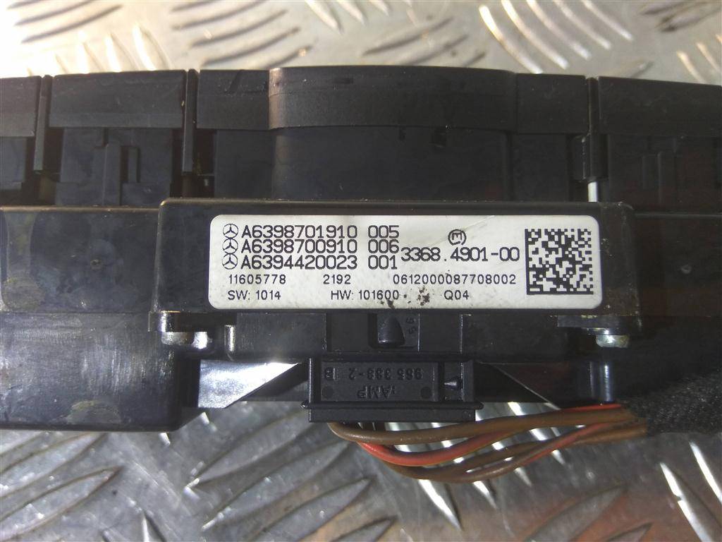 блок кнопок MERCEDES-BENZ Vito  A6398701910, 2470 рублей, Москва