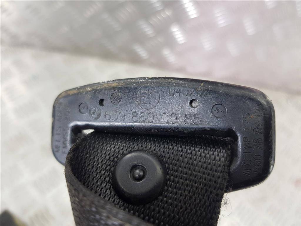 ремень безопасности MERCEDES-BENZ Vito  A6398603885, 1550 рублей, Москва