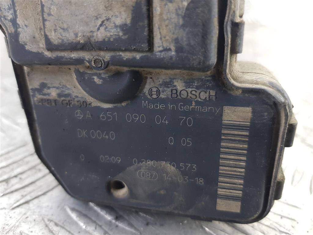 дроссельная заслонка MERCEDES-BENZ Vito  A6510900370, 1550 рублей, Москва
