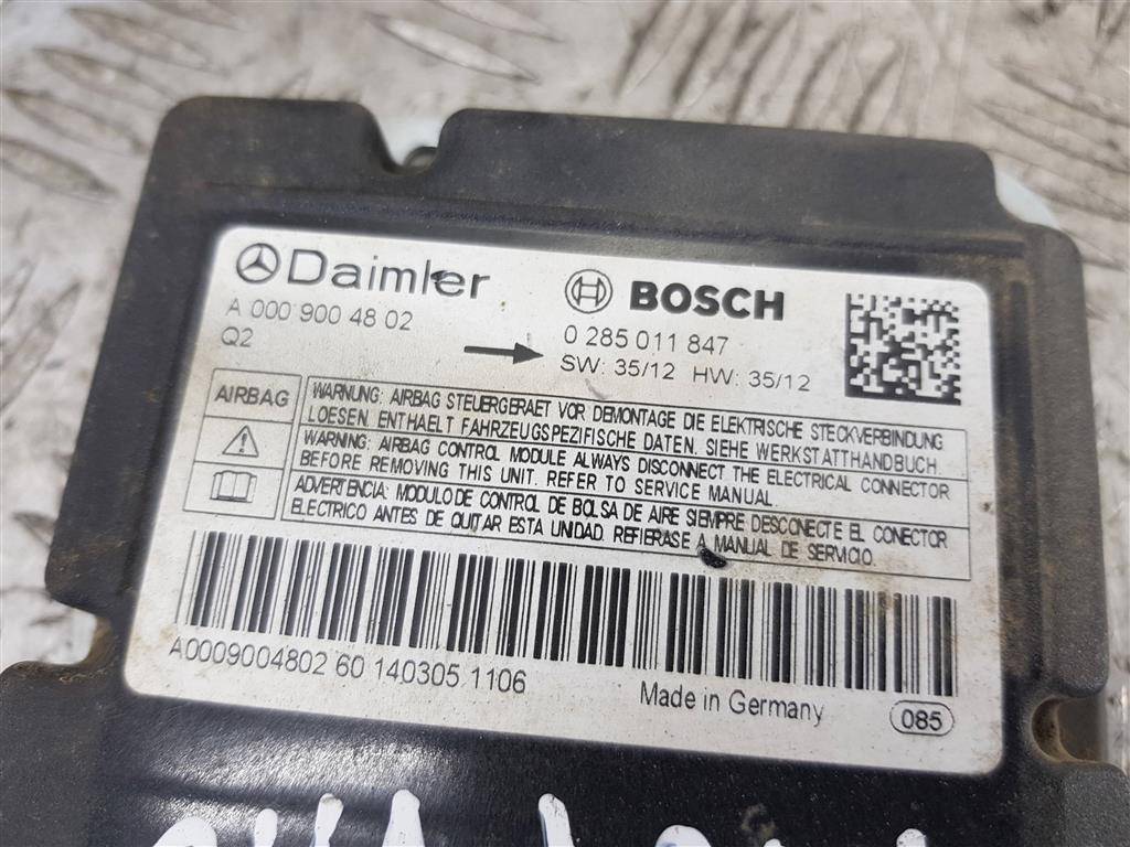 блок управления srs (air bag) MERCEDES-BENZ Vito  A0009004802, 1320 рублей, Москва