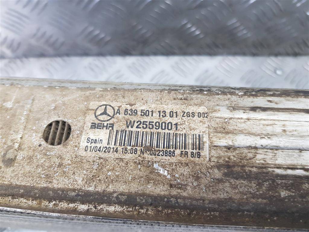 радиатор интеркулера (интеркулер) MERCEDES-BENZ Vito  A6395011301, 6730 рублей, Москва