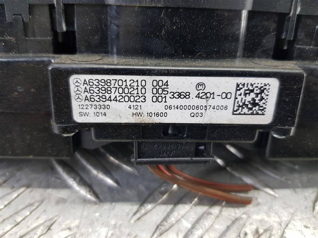 блок кнопок MERCEDES-BENZ Vito  A6398701910, 2470 рублей, Москва