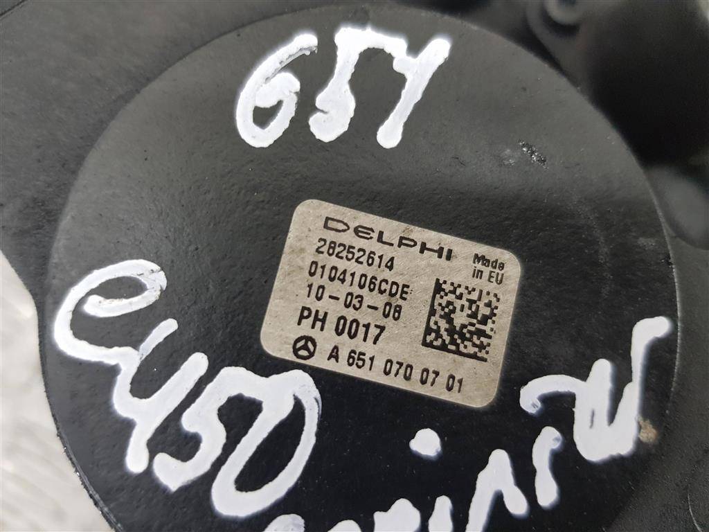 насос топливный тнвд MERCEDES-BENZ Sprinter  A6510701801, 17650 рублей, Москва