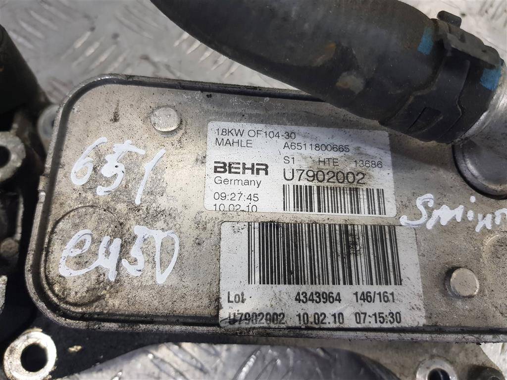 радиатор масляный MERCEDES-BENZ Sprinter  A6511800810, 860 рублей, Москва