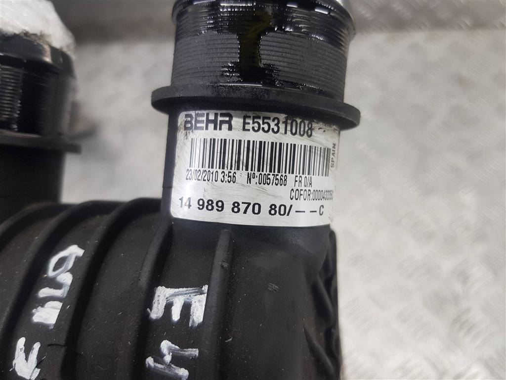 радиатор интеркулера (интеркулер) Fiat Scudo  1498987080, 4200 рублей, Москва