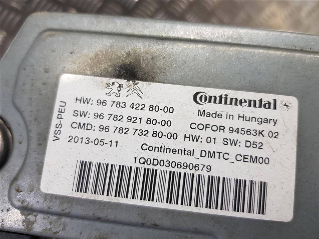 блок управления Peugeot Partner  9678273280, 2700 рублей, Москва