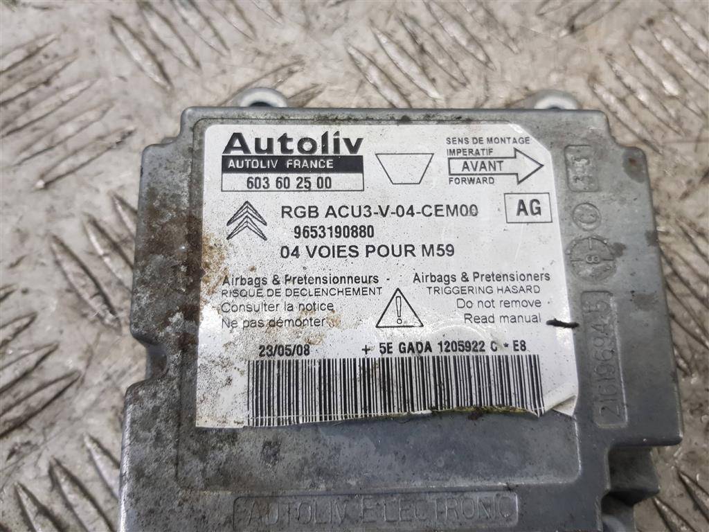 блок управления srs (air bag) Peugeot Partner  6545R1, 630 рублей, Москва