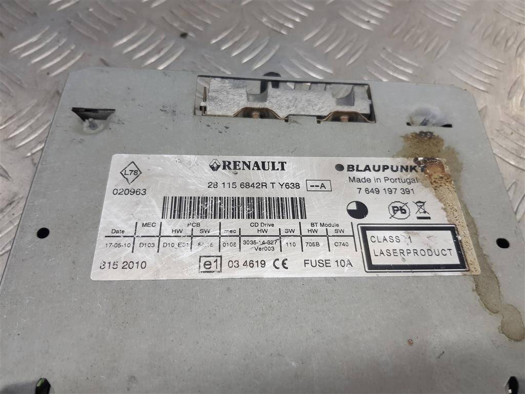 магнитола Renault Master  281156842R, 2130 рублей, Москва