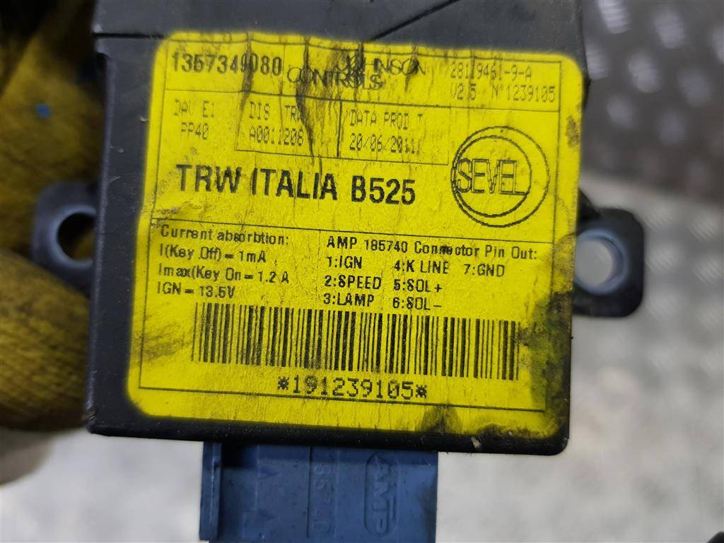 блок управления гидроусилителем руля (гур) Peugeot Boxer  1357349080, 980 рублей, Москва