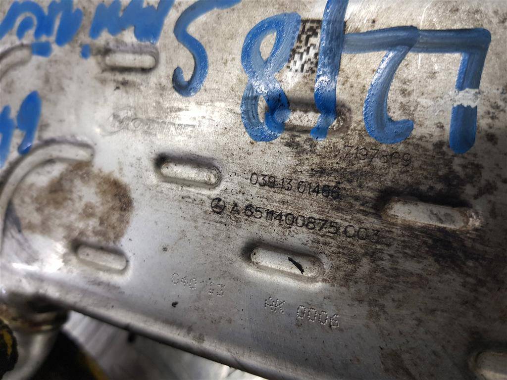 радиатор егр MERCEDES-BENZ Sprinter  A6511400675, 1210 рублей, Москва