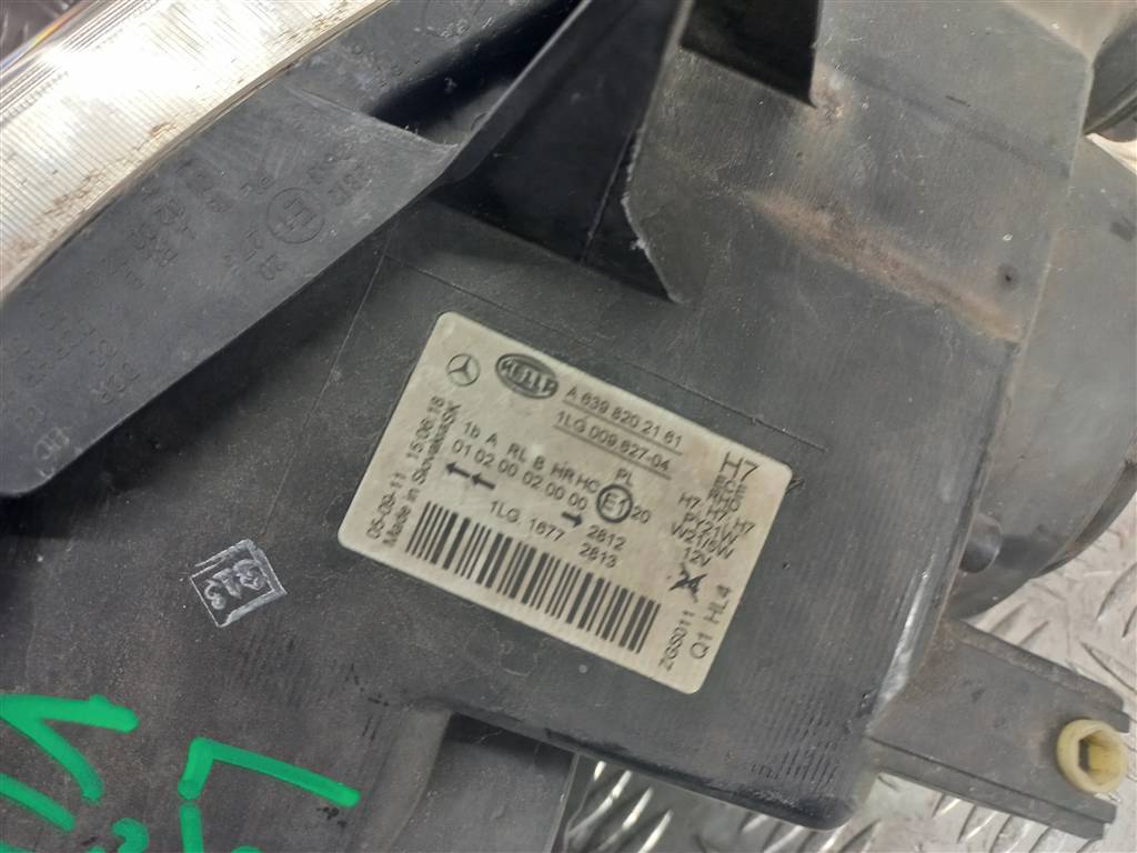 фара MERCEDES-BENZ Vito  A6398202161, 17650 рублей, Москва