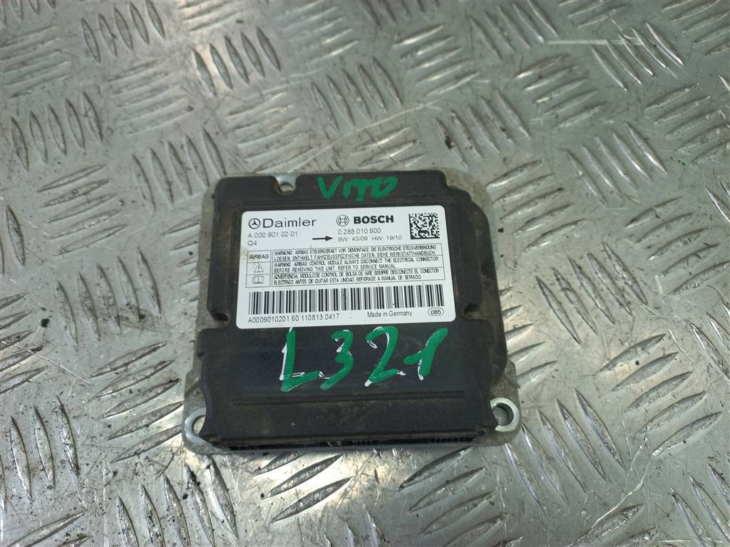 блок управления srs (air bag) MERCEDES-BENZ Vito  A0009010201, 2700 рублей, Москва
