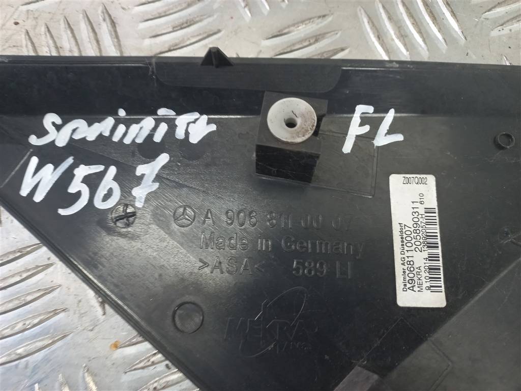 накладка крыла переднего MERCEDES-BENZ Sprinter  A9068110007, 980 рублей, Москва