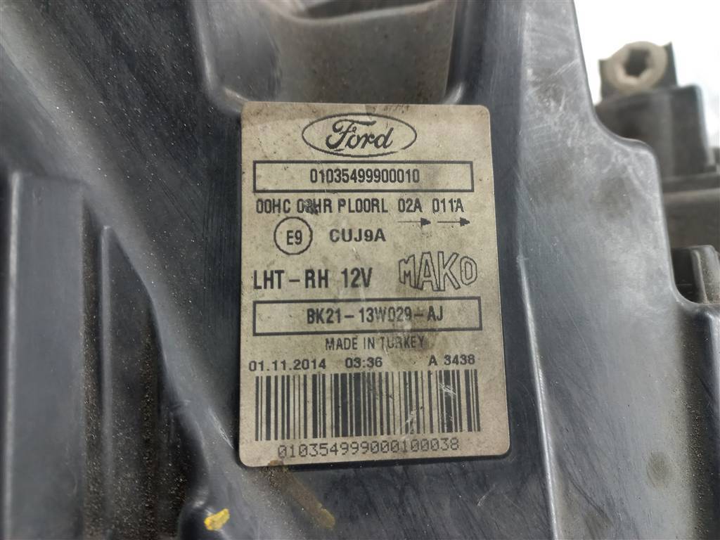 фара FORD Tourneo Custom  1866473, 4430 рублей, Москва