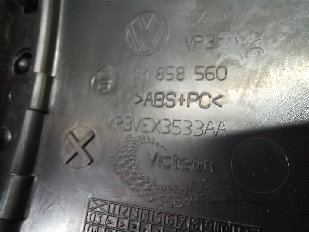 кожух рулевой колонки Volkswagen Caddy  2K2858345A, 980 рублей, Москва