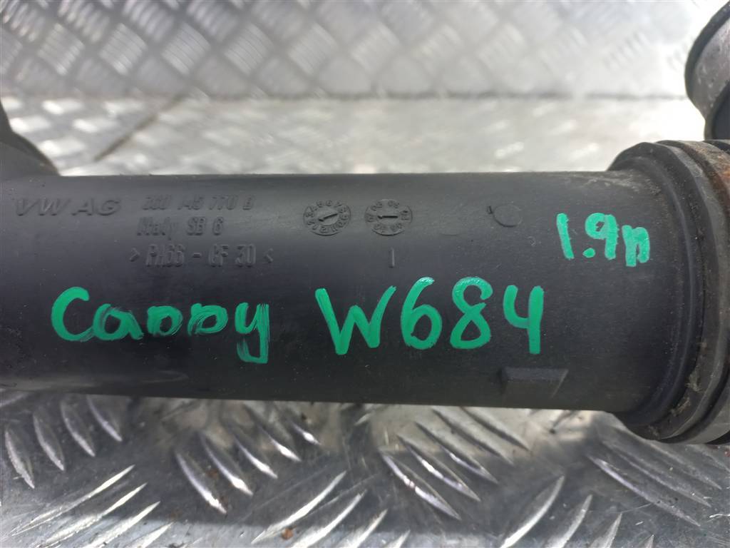 патрубок воздушный (пластик) Volkswagen Caddy  3C0145770B, 3850 рублей, Москва