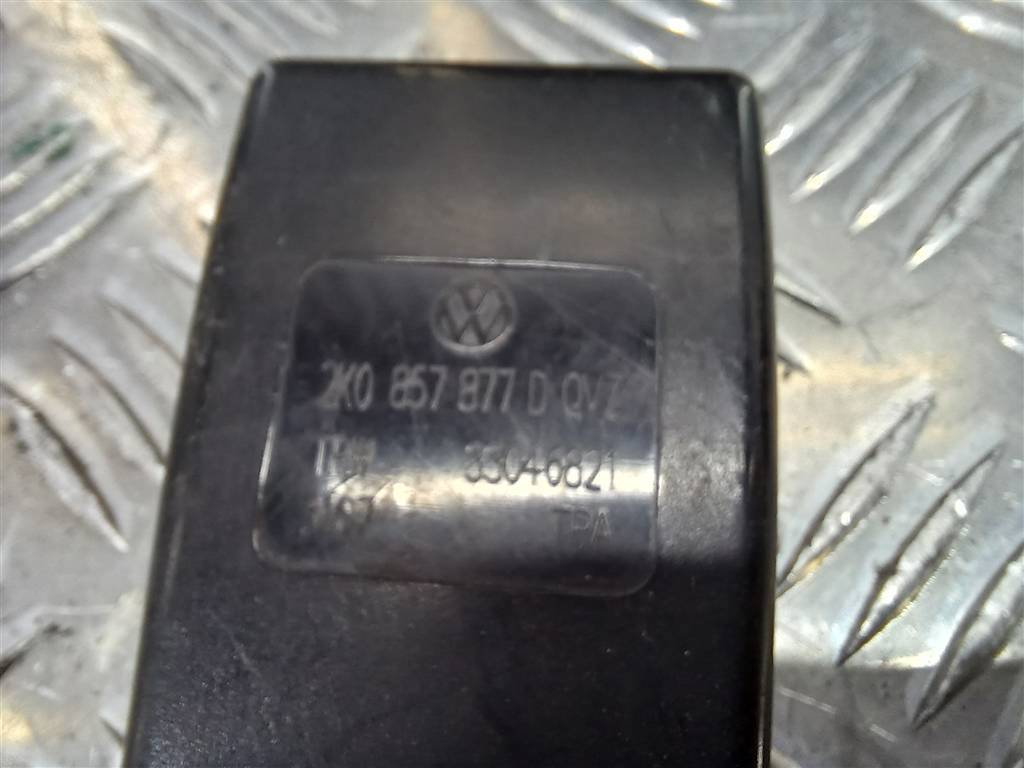 замок ремня безопасности Volkswagen Caddy  2K0857877D, 1550 рублей, Москва