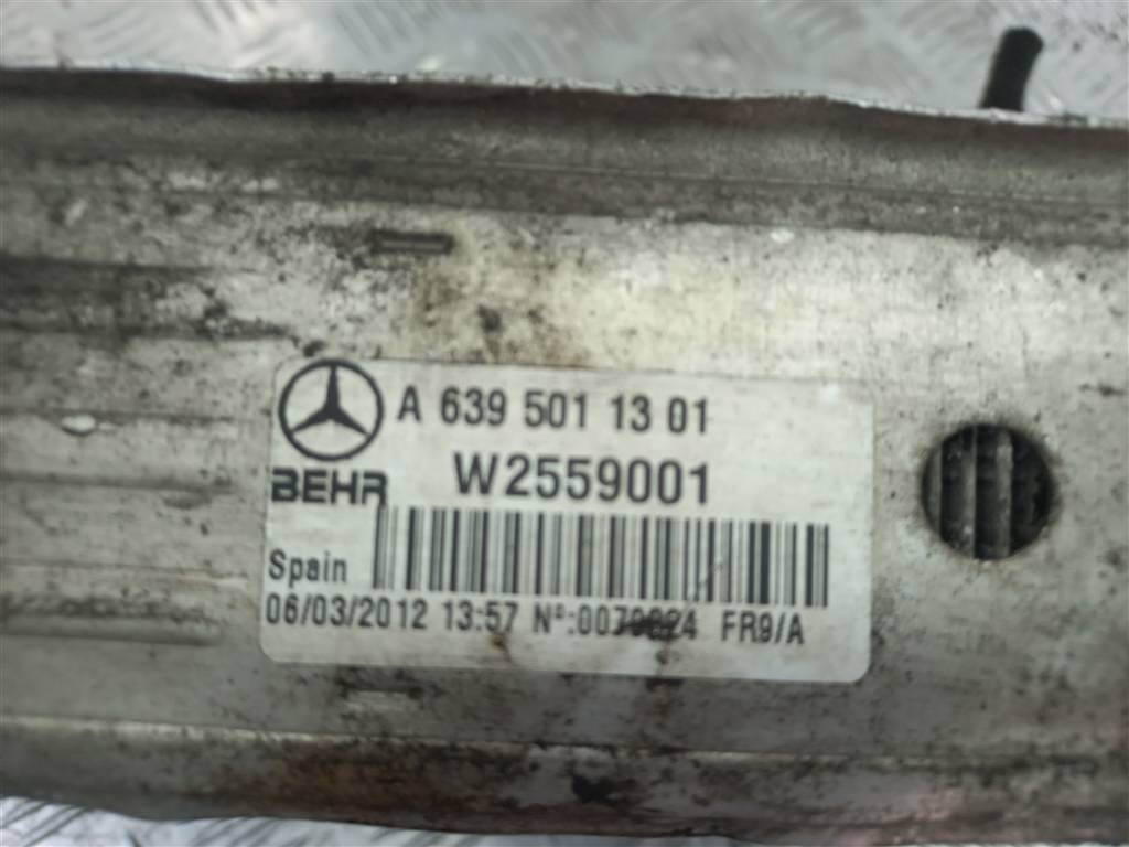 радиатор интеркулера (интеркулер) MERCEDES-BENZ Vito  A6395011301, 10180 рублей, Москва
