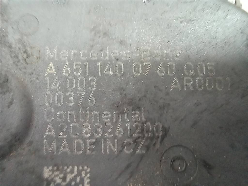 клапан егр (eg) MERCEDES-BENZ Vito  A6511400860, 1320 рублей, Москва