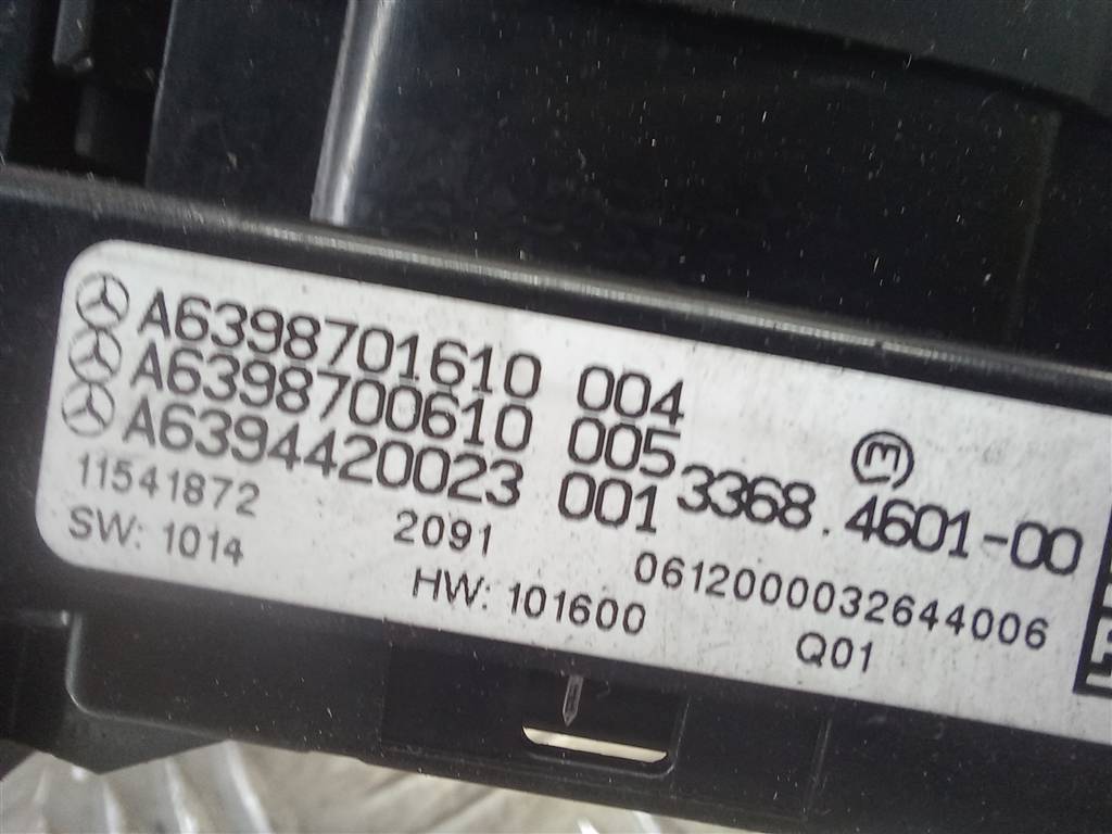 блок кнопок MERCEDES-BENZ Vito  A6398701610, 2130 рублей, Москва
